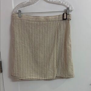 Max Studio Cream Mini Pencil Skirt for Work